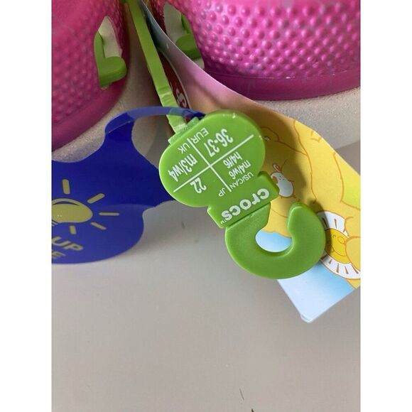 CROCS Care Bears Collaboration Crush Clog Light On 210103 Men’s 4 Women’s 6 NEW - Picture 4 of 15